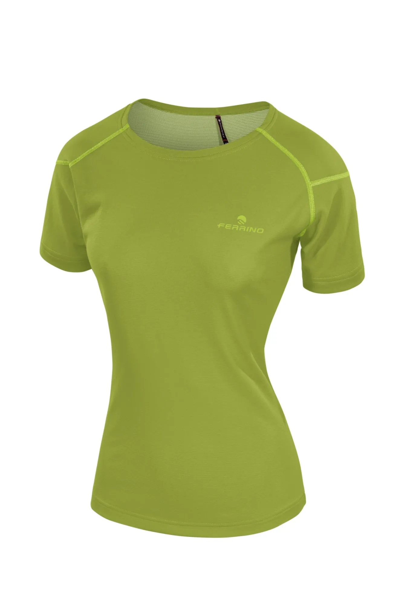 Ferrino KASAI T-SHIRT WOMAN sage green>Donna T-shirt E Camicie | Alpinismo E Scialpinismo