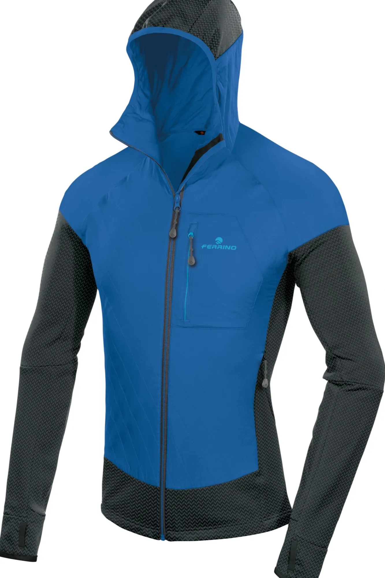 Ferrino MULHACEN JACKET MAN baltic blue>Uomo Fleece | Alpinismo E Scialpinismo