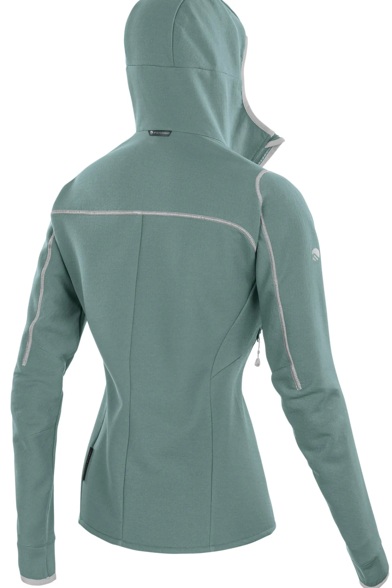 Ferrino ROZES JKT WOMAN ice green>Donna Fleece | Alpinismo E Scialpinismo