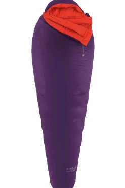 Ferrino SACCO DIABLE 900 DUVET RDS DOWN purple> Piuma | Alpinismo E Scialpinismo