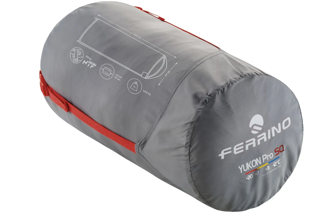 Ferrino SACCO YUKON PRO SQ rosso> Sintetico | Trekking