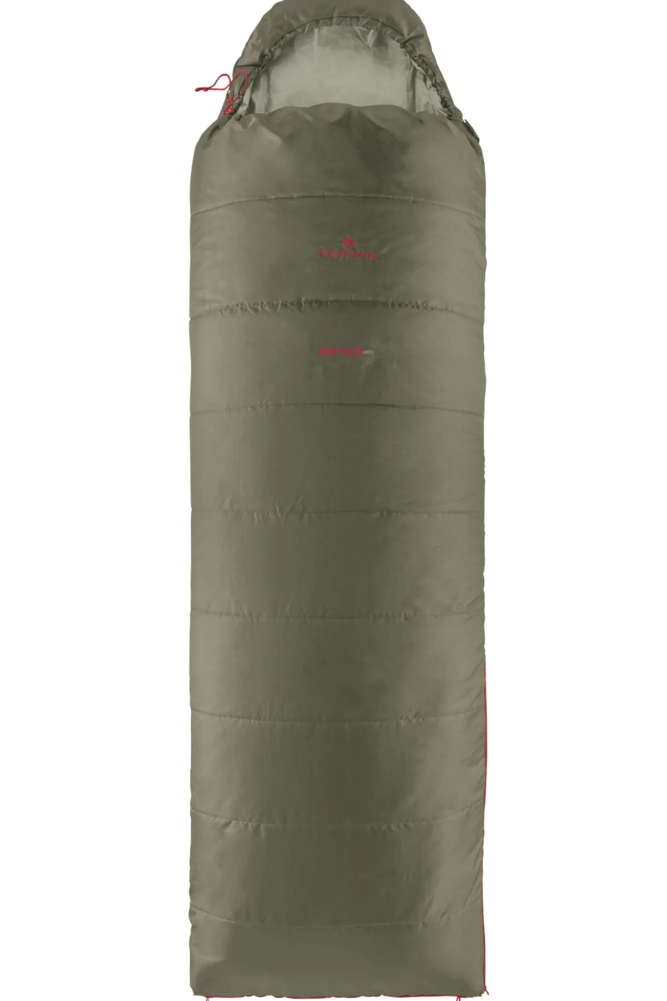 Ferrino SACCOLETTO BRYCE square zip left green> Sintetico | Trekking