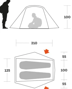 Ferrino TENDA BLOW 2><noscript><img width=