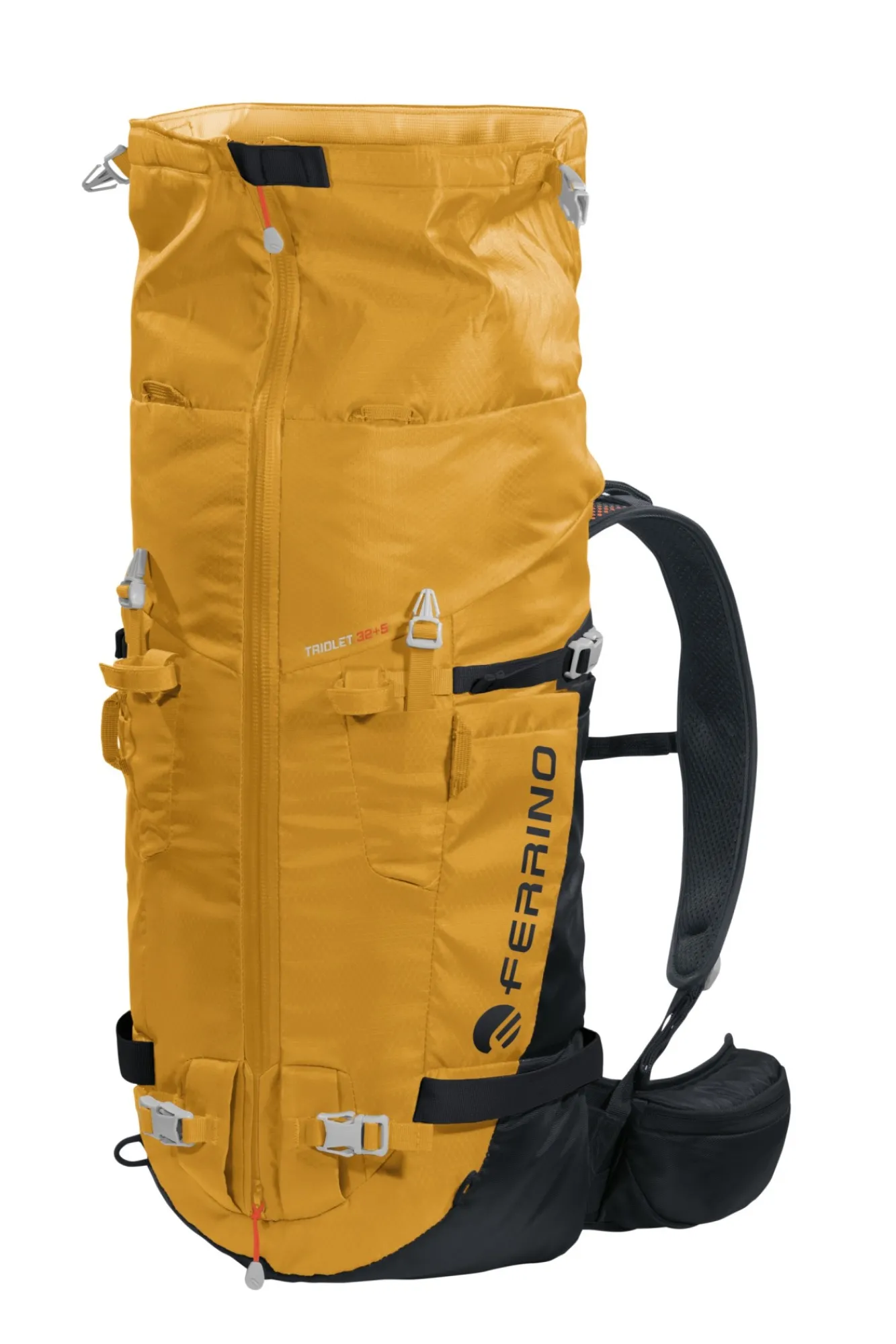 Ferrino ZAINO TRIOLET 32+5 giallo> Alpinismo | Alpinismo E Scialpinismo