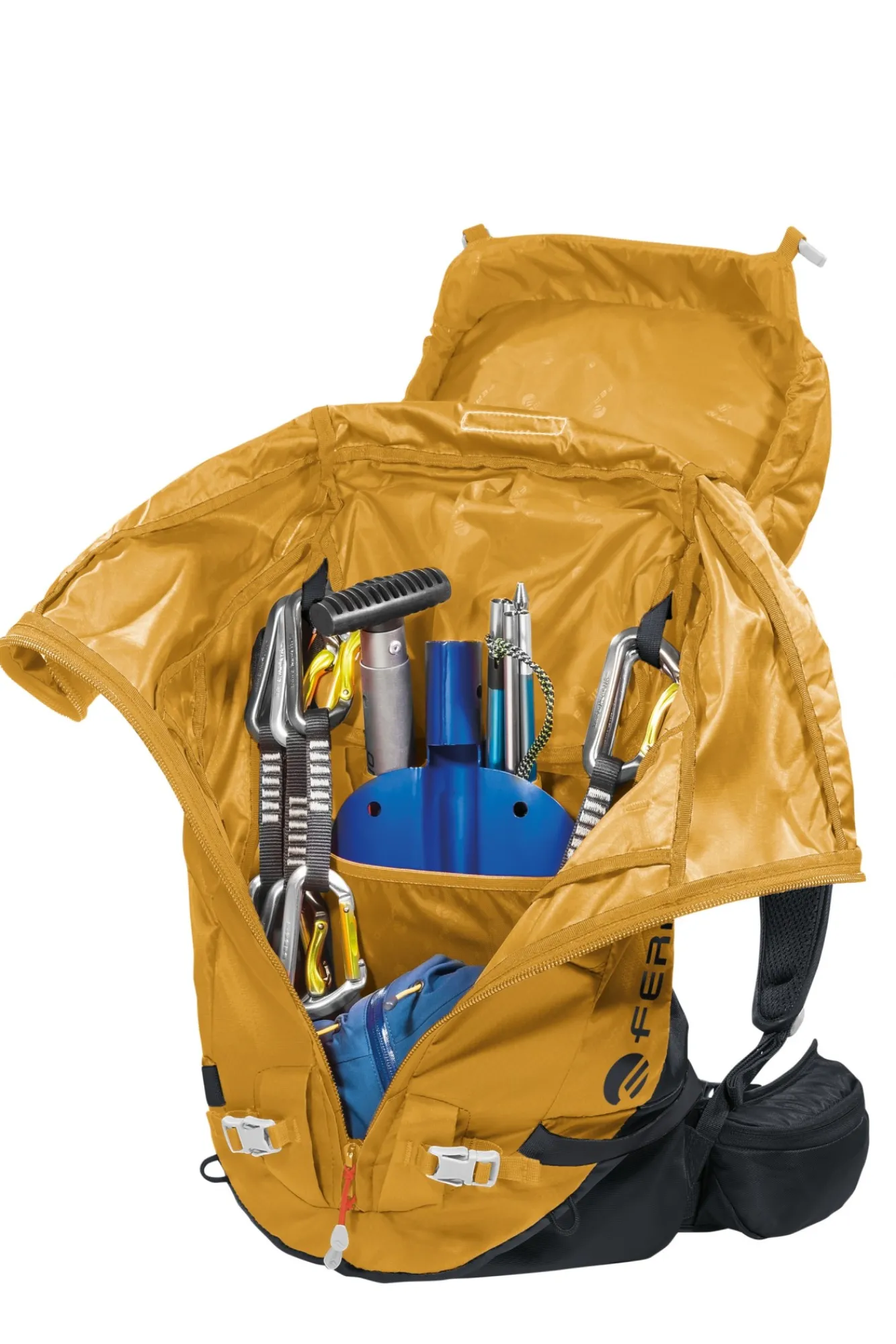 Ferrino ZAINO TRIOLET 32+5 giallo> Alpinismo | Alpinismo E Scialpinismo