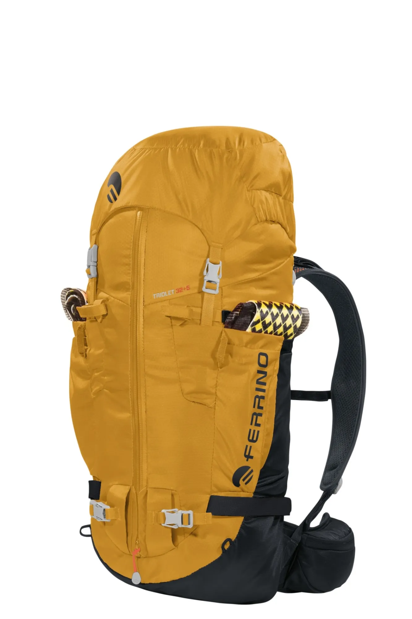 Ferrino ZAINO TRIOLET 32+5 giallo> Alpinismo | Alpinismo E Scialpinismo
